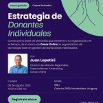 Los donantes individuales son la base de una organización sostenible. Aprende a construirla, paso a paso.